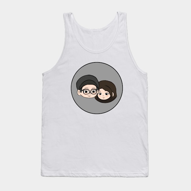 Cute Couples Tank Top by AS Designs